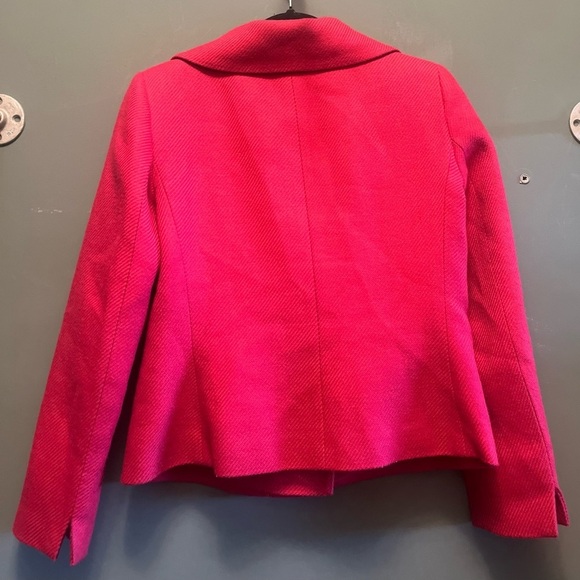 Talbots pink jacket/blazer part Wool 8P - Picture 4 of 7